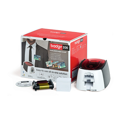 картинка Evolis B22U0000RS Карт-принтер Badgy200, USB, для печати на пластиковых картах от компании Intant